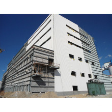 Construção de oficina de construção de estrutura de aço de alto nível